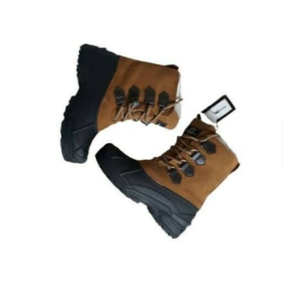 Weatherproof Waterproof Shell Mens Boots Size 8M Faux Fur Gorge 625-2010 - Picture 4 of 9